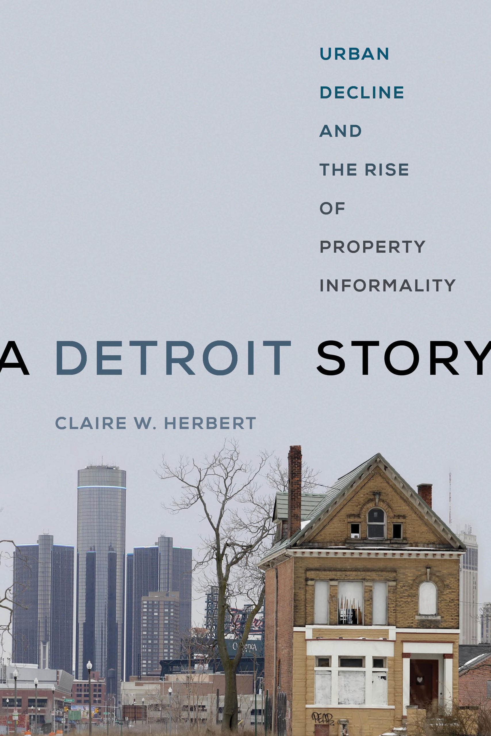 Detroit Story: Urban Decline and the Rise of Property Informality (Hardcover)