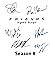 FRIENDS Singed Script Season 8