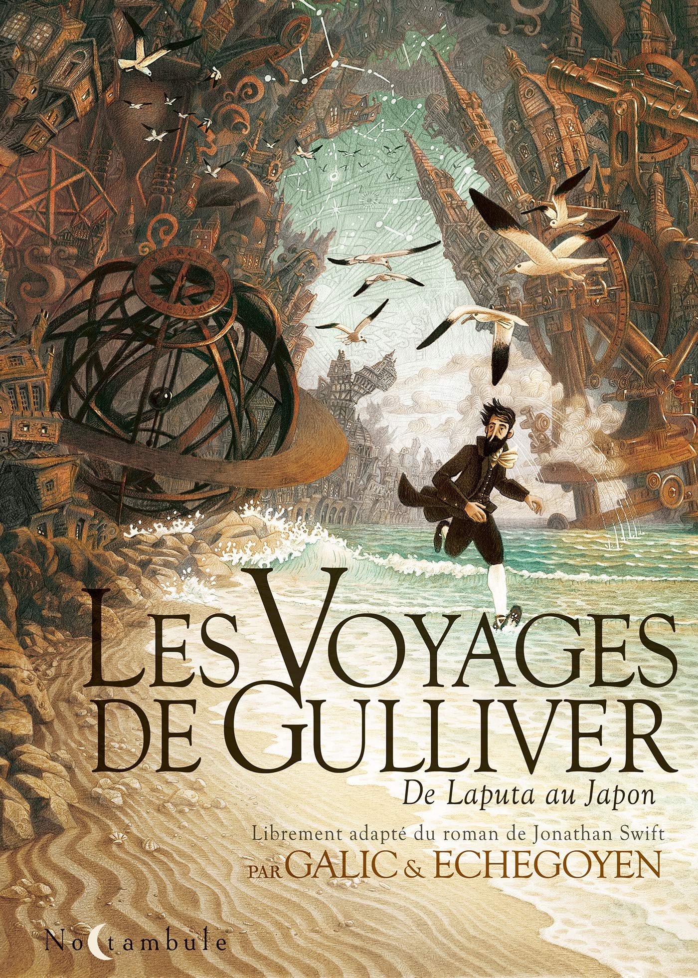 Les Voyages de Gulliver - De Laputa au Japon (Hardcover)