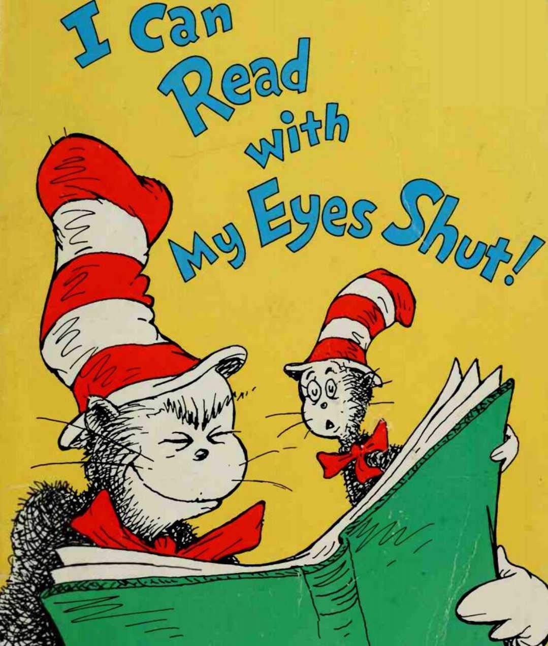 I Can Read With My Eyes Shut: Classic children's picture books (Kindle Edition)