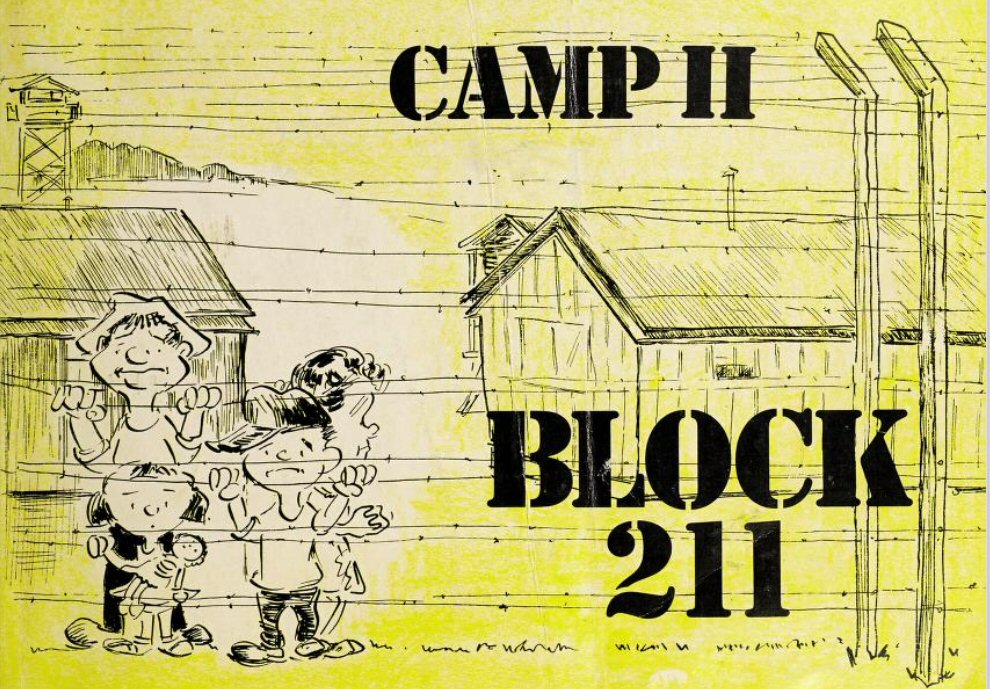 Camp II, block 211; daily life in an internment camp