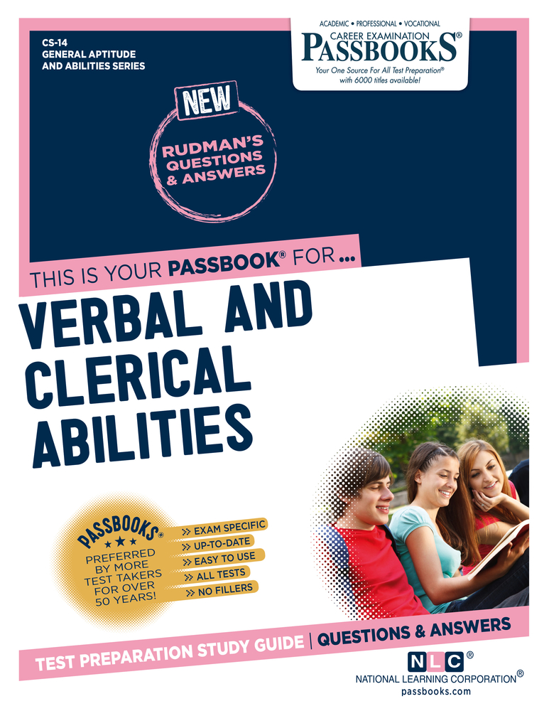 Verbal and Clerical Abilities (CS-14): Passbooks Study Guide (14) (General Aptitude and Abilities Series)