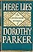 Here Lies The Collected Stories of Dorothy Parker by Parker Dorothy