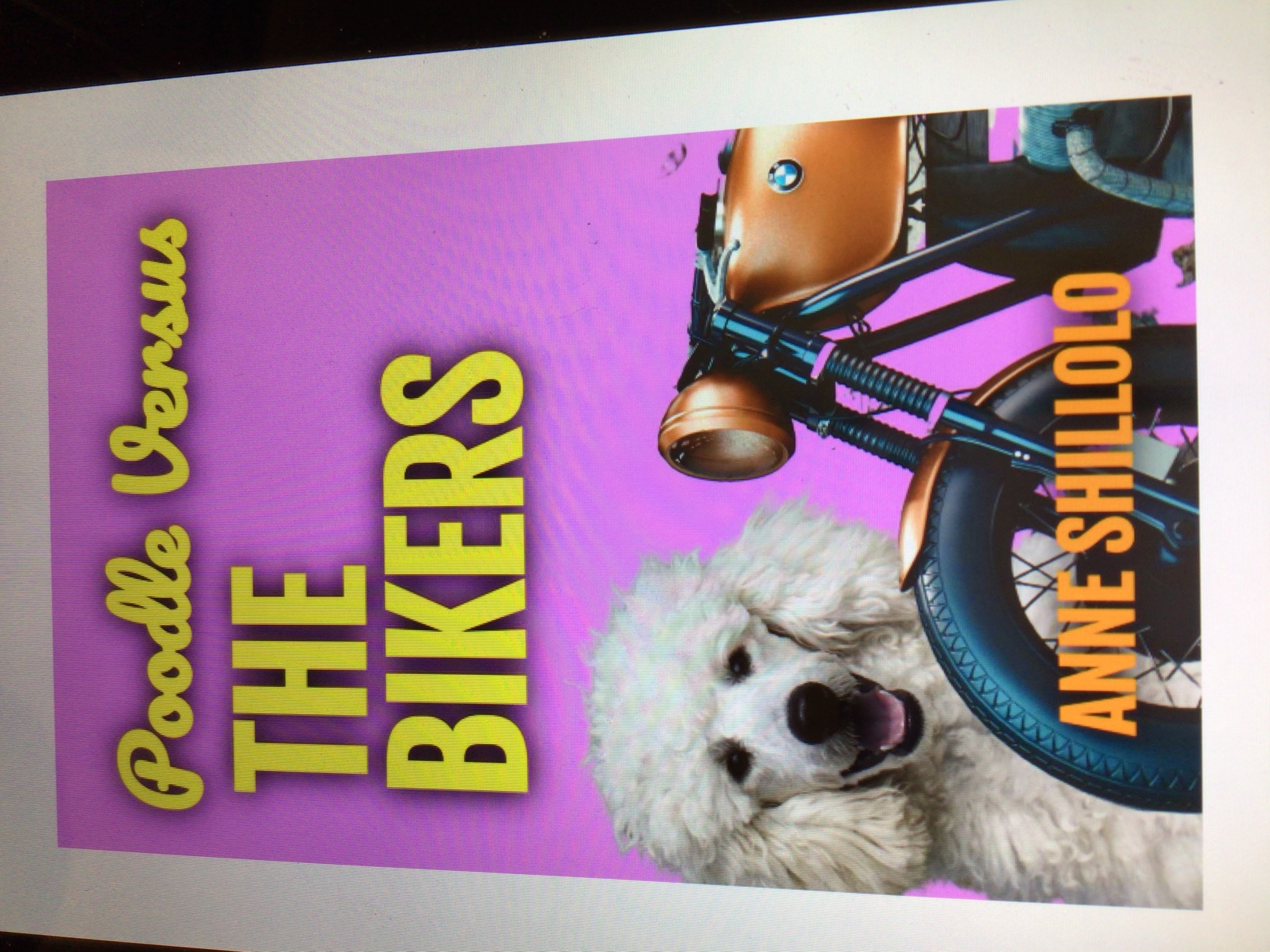 Poodle Versus the Bikers (#0, Cottage Country Cozy Mystery prequel)