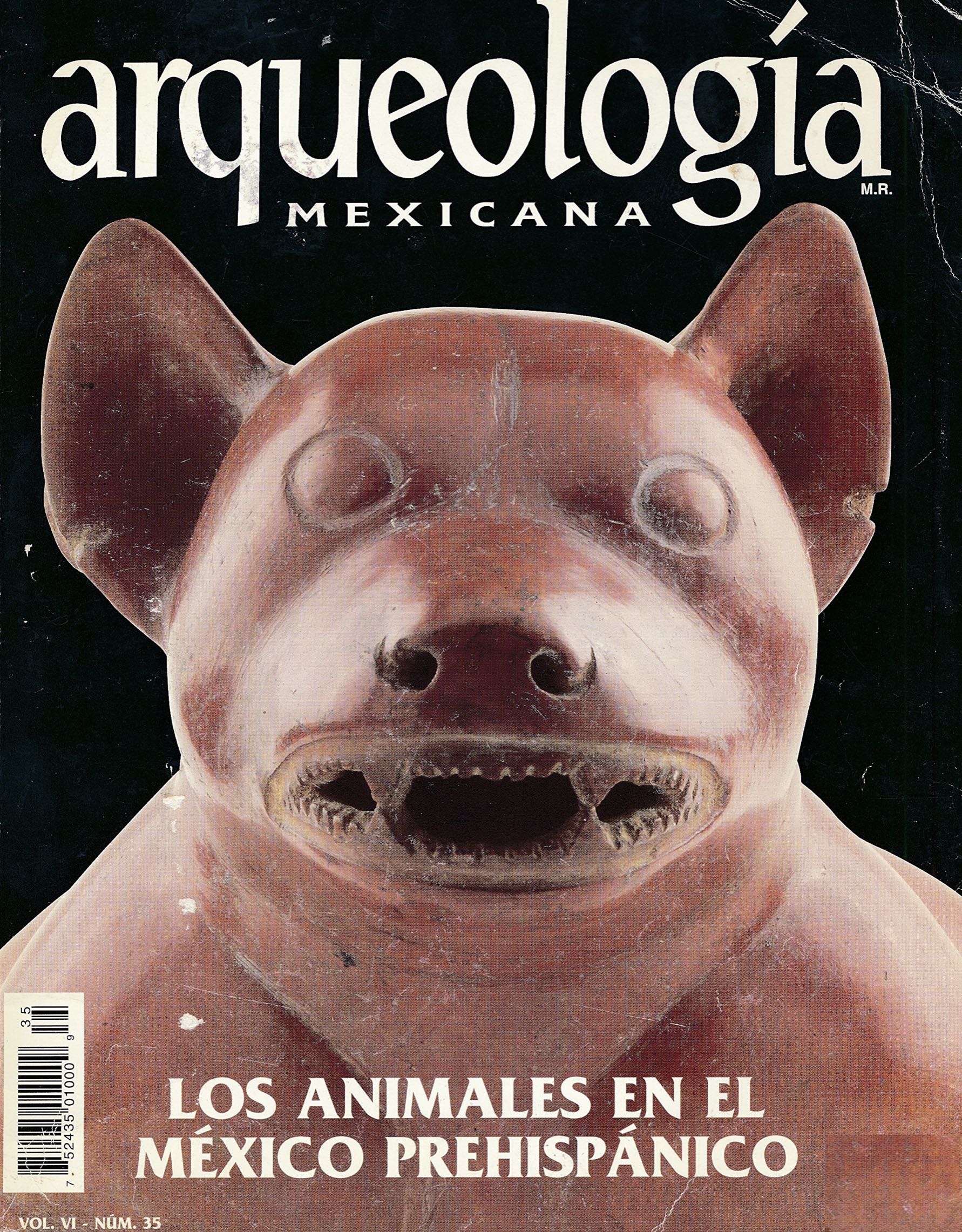 Los animales en el México prehispánico (Arqueología Mexicana, enero-febrero 1999, Volumen VI, n. 35)