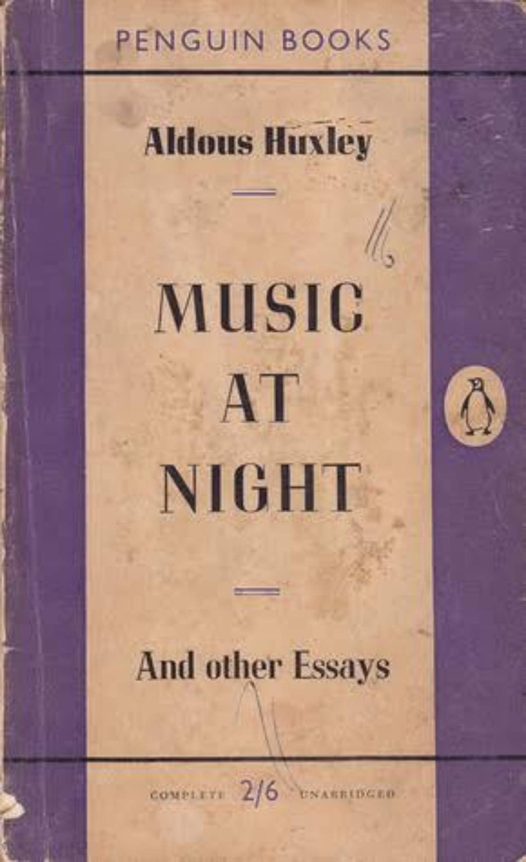 Music At Night and other essays