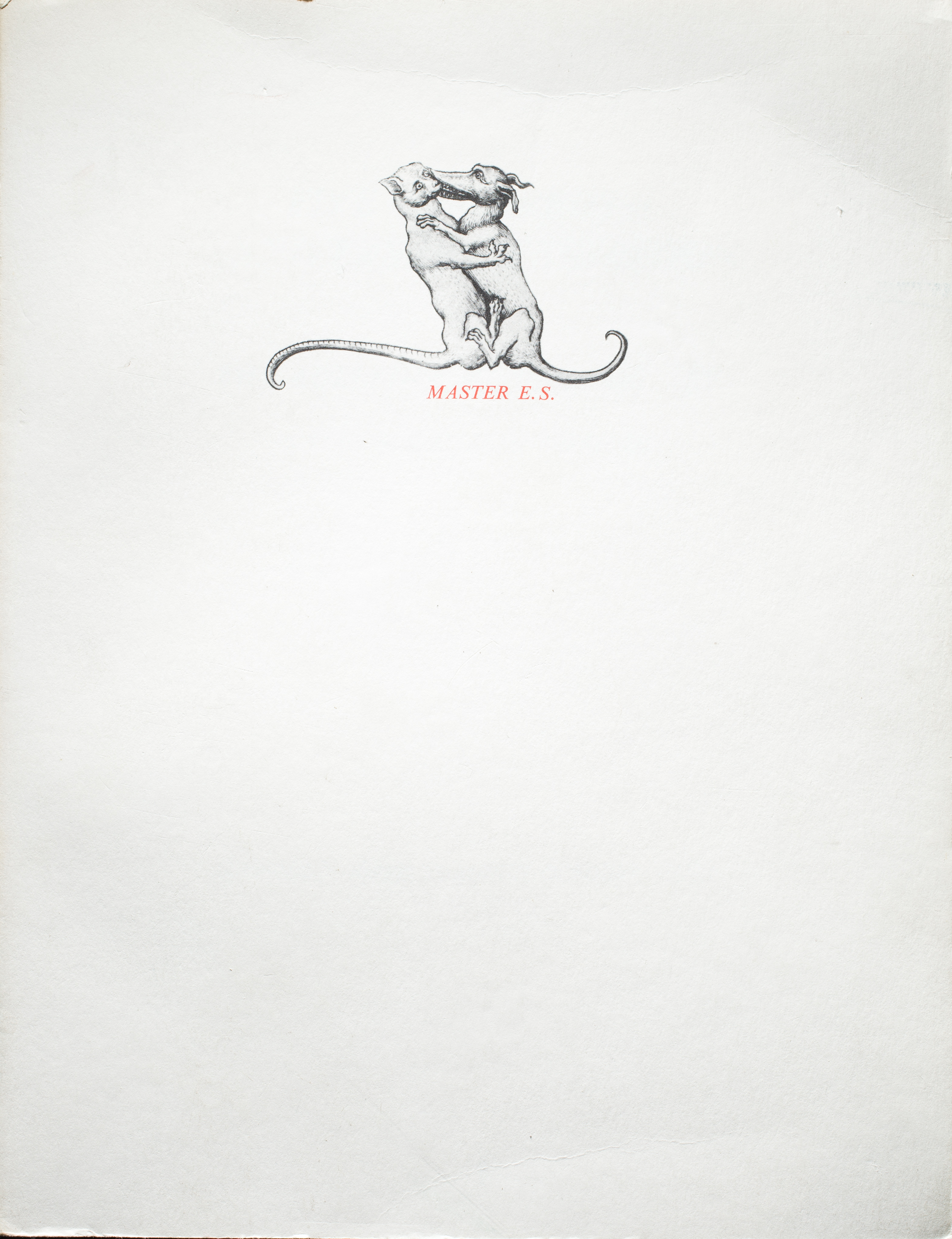 Master E.S.: Five Hundredth Anniversary Exhibition