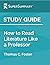 Study Guide: How to Read Literature Like a Professor by Thomas C. Foster (SuperSummary)
