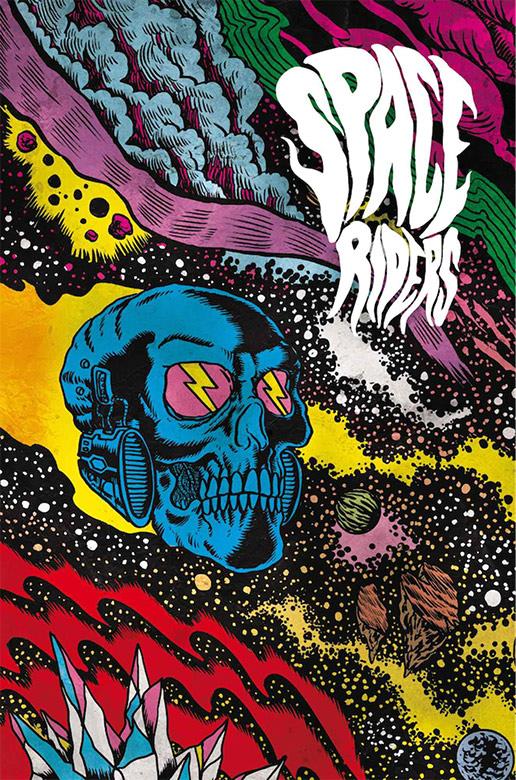Portada de Space Riders, Volumen Uno, de Fabian Rangel Jr.
