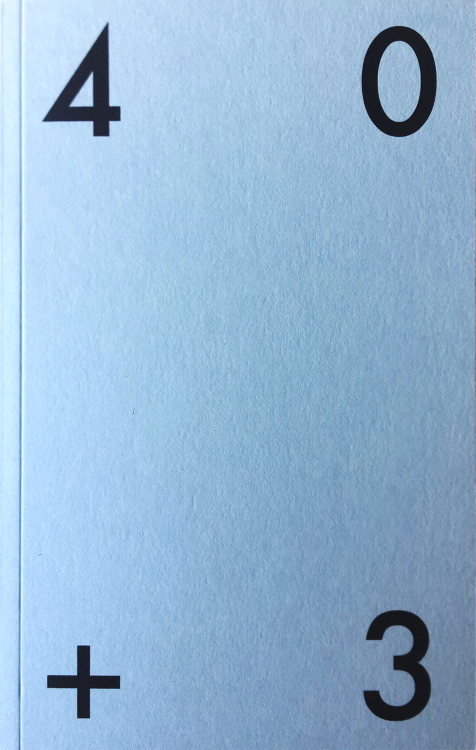 nY 40+3 : genres in quarantaine (nY, #43)