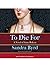 To Die For, A Novel of Anne Boleyn