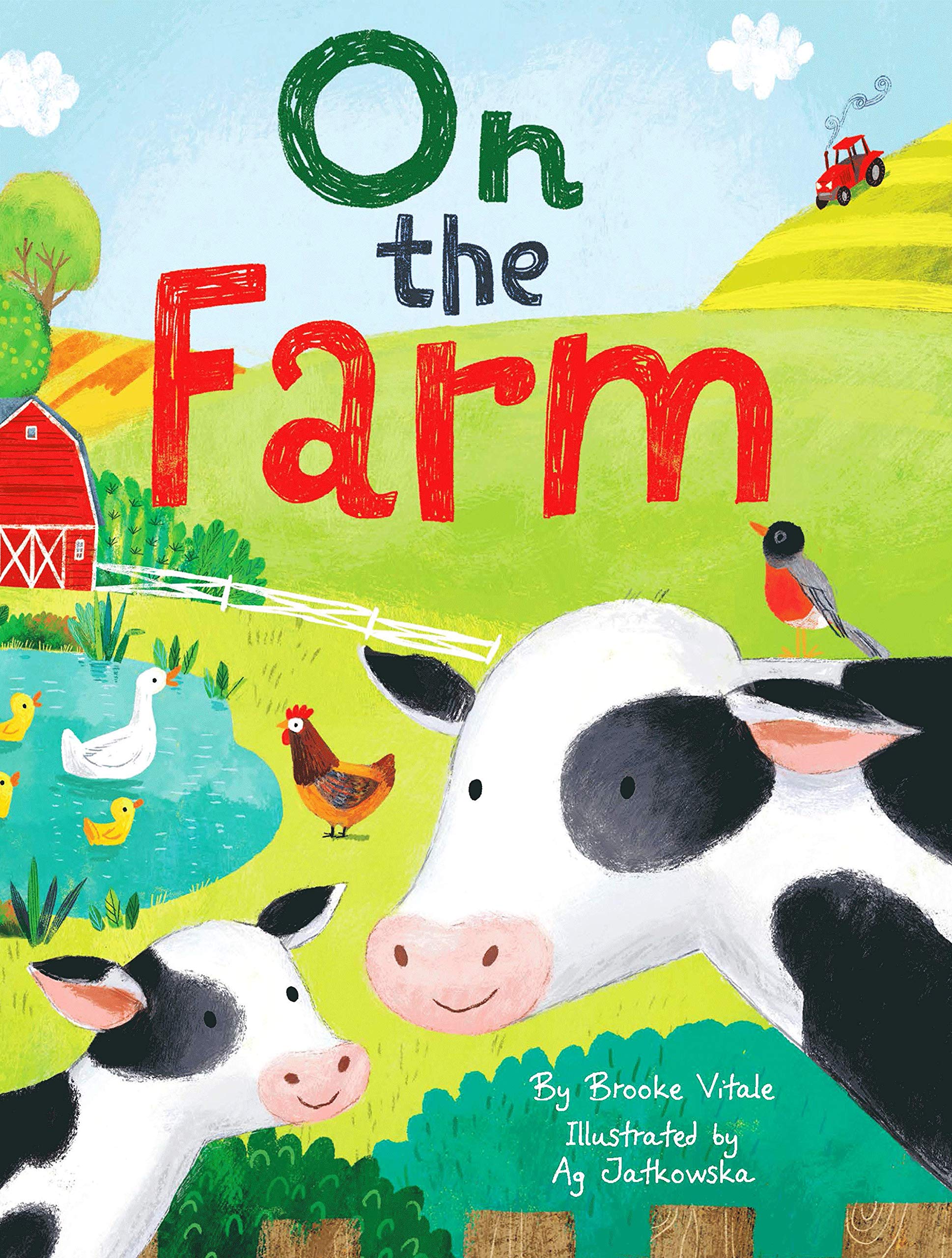On The Farm - Children's Padded Board Book (Board book)