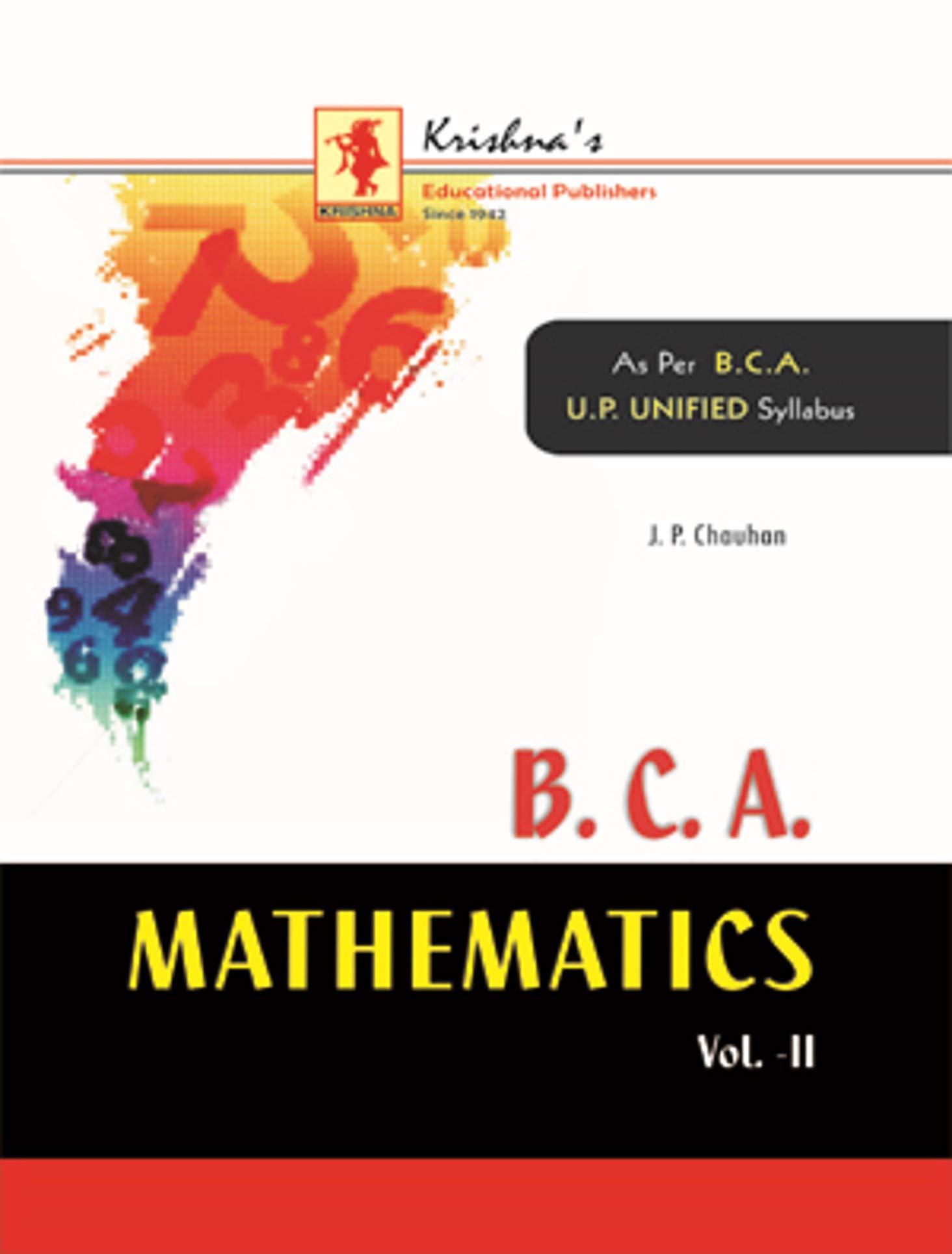 Krishna's BCA Mathematics -II - 12th Edition - 440+ Pages (Kindle Edition)