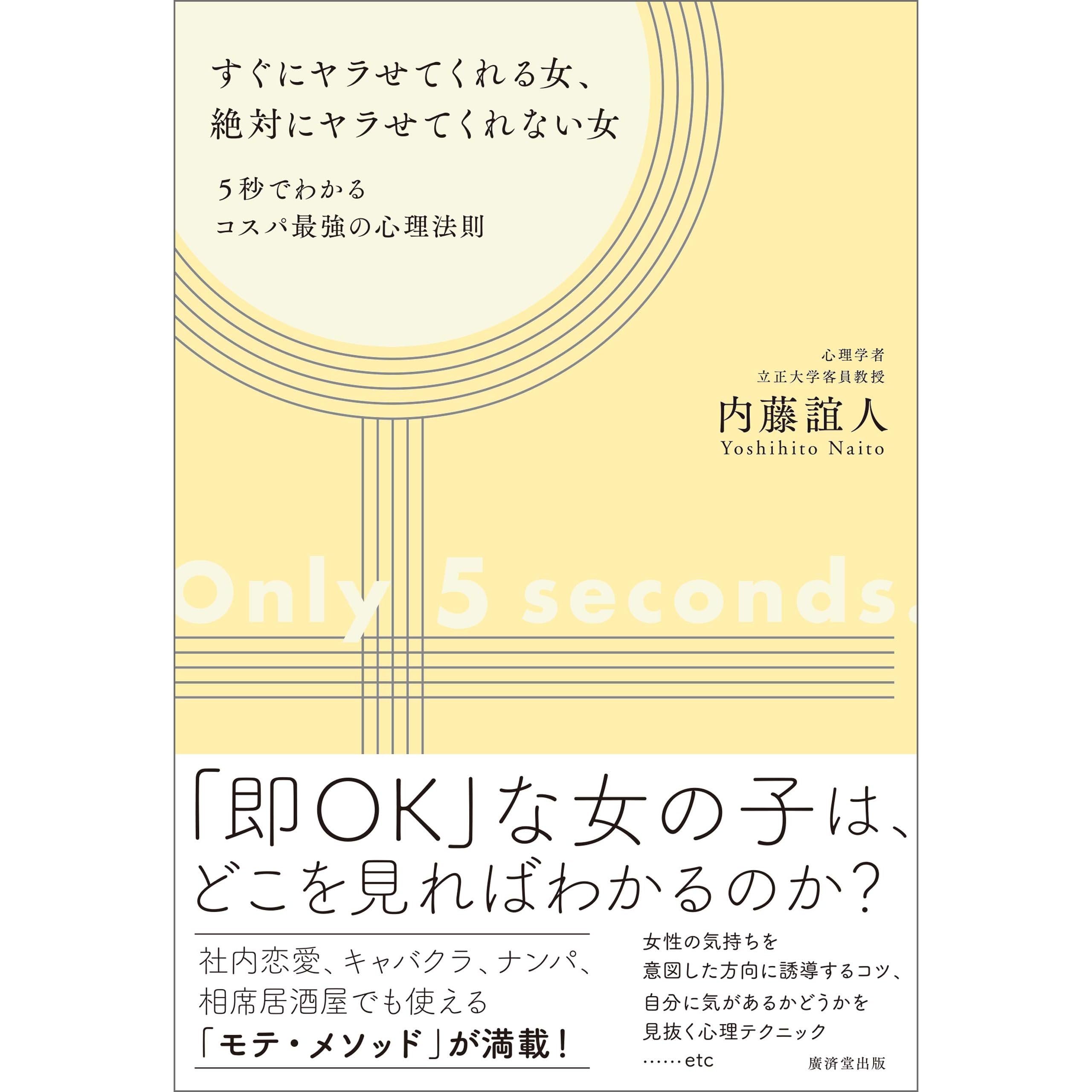 すぐにヤラせてくれる女 絶対にヤラせてくれない女 By 内藤誼人