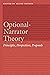 Optional-Narrator Theory: Principles, Perspectives, Proposals (Frontiers of Narrative)