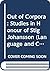 OUT OF CORPORA.Studies in Honour of Stig Johansson. by Hilde Hasselgård