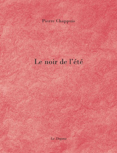 Le noir de l'été