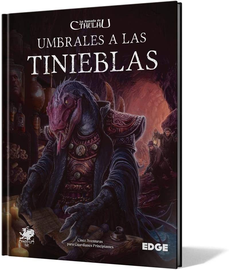 Portada de Umbrales a las tinieblas, de Christopher Smith Adair