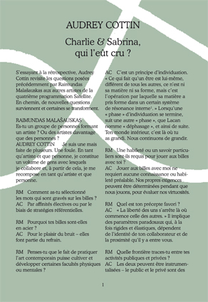 Charlie & Sabrina, qui l'eût cru?