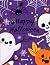Happy Halloween coloring book by Sam Sam