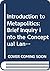 Introduction to Metapolitic...