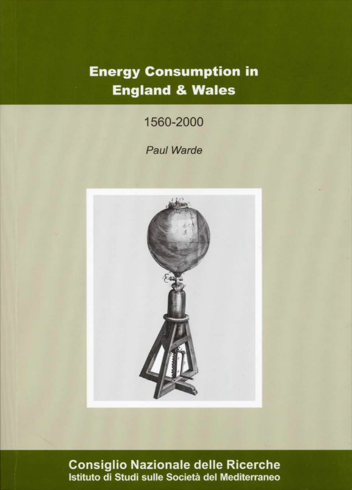 Energy Consumption in England & Wales 1560-2000