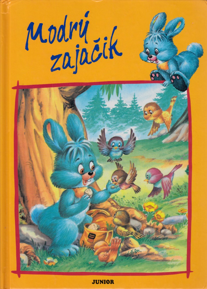 Modrý zajačik (Hardcover)