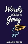 Book cover for Words that kept me going