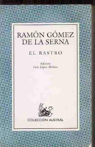 Portada de El rastro, de Ramón Gómez de la Serna