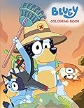 Bluey Coloring Book: Big Simple Coloring Pages For Kids