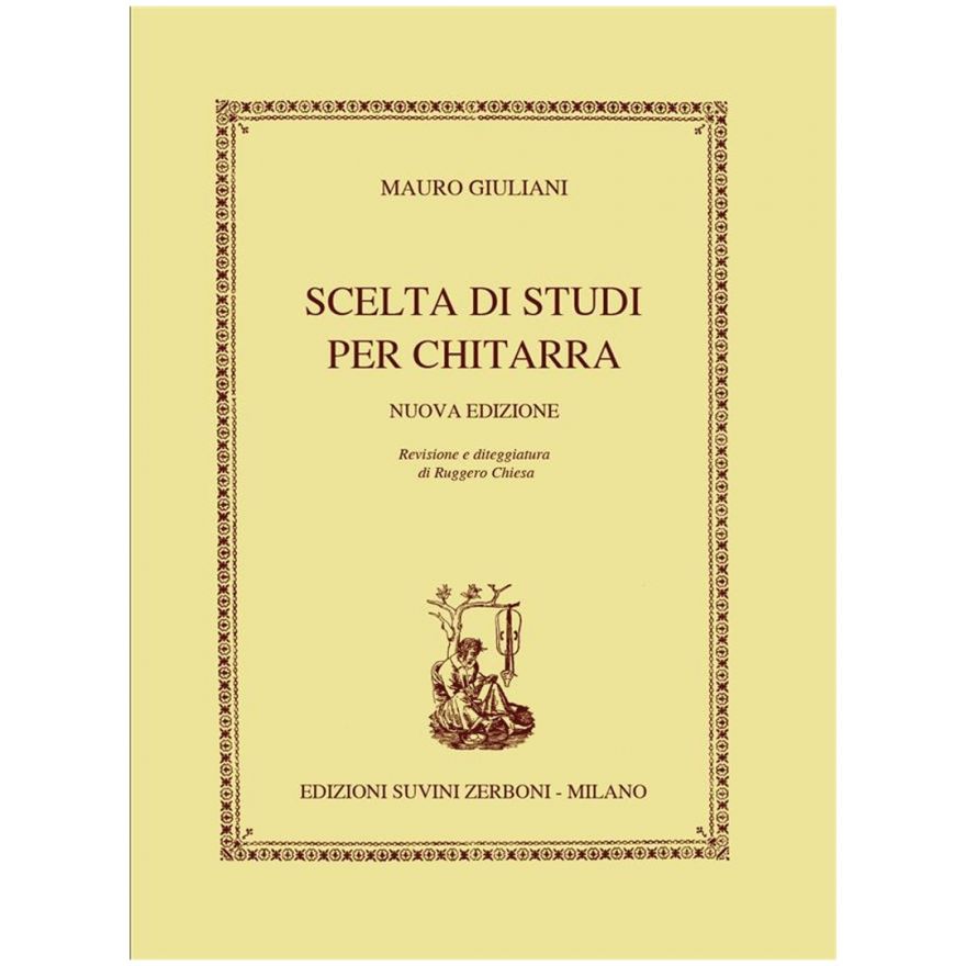 Scelta Di Studi Per Chitarra - Revisione e diteggiatura di Ruggero Chiesa