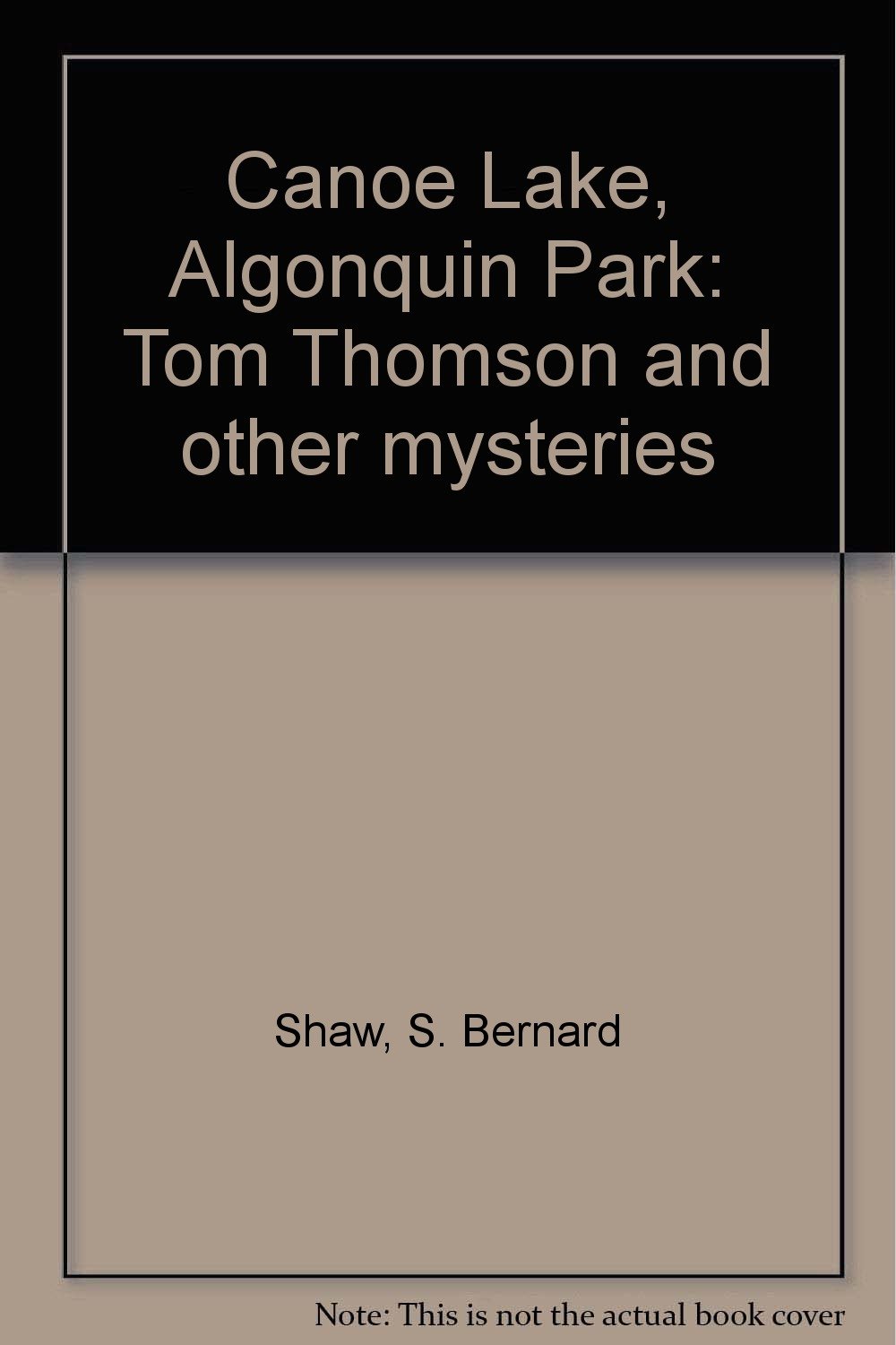 Canoe Lake Algonquin Park (Perfect Paperback)