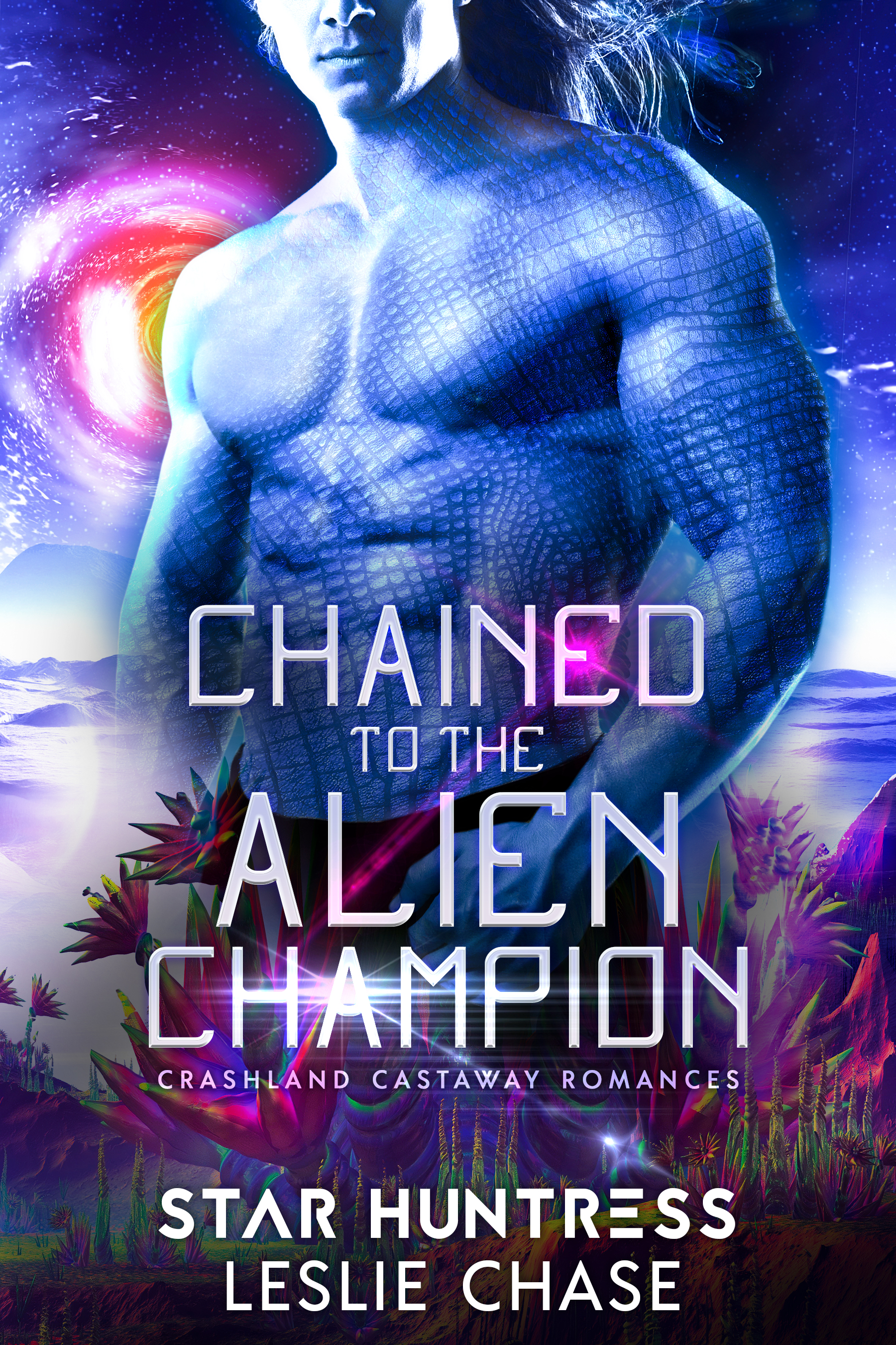 Chained to the Alien Champion (Crashland Castaway, #2)