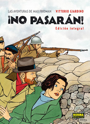 Portada de ¡No pasarán!, de Vittorio Giardino