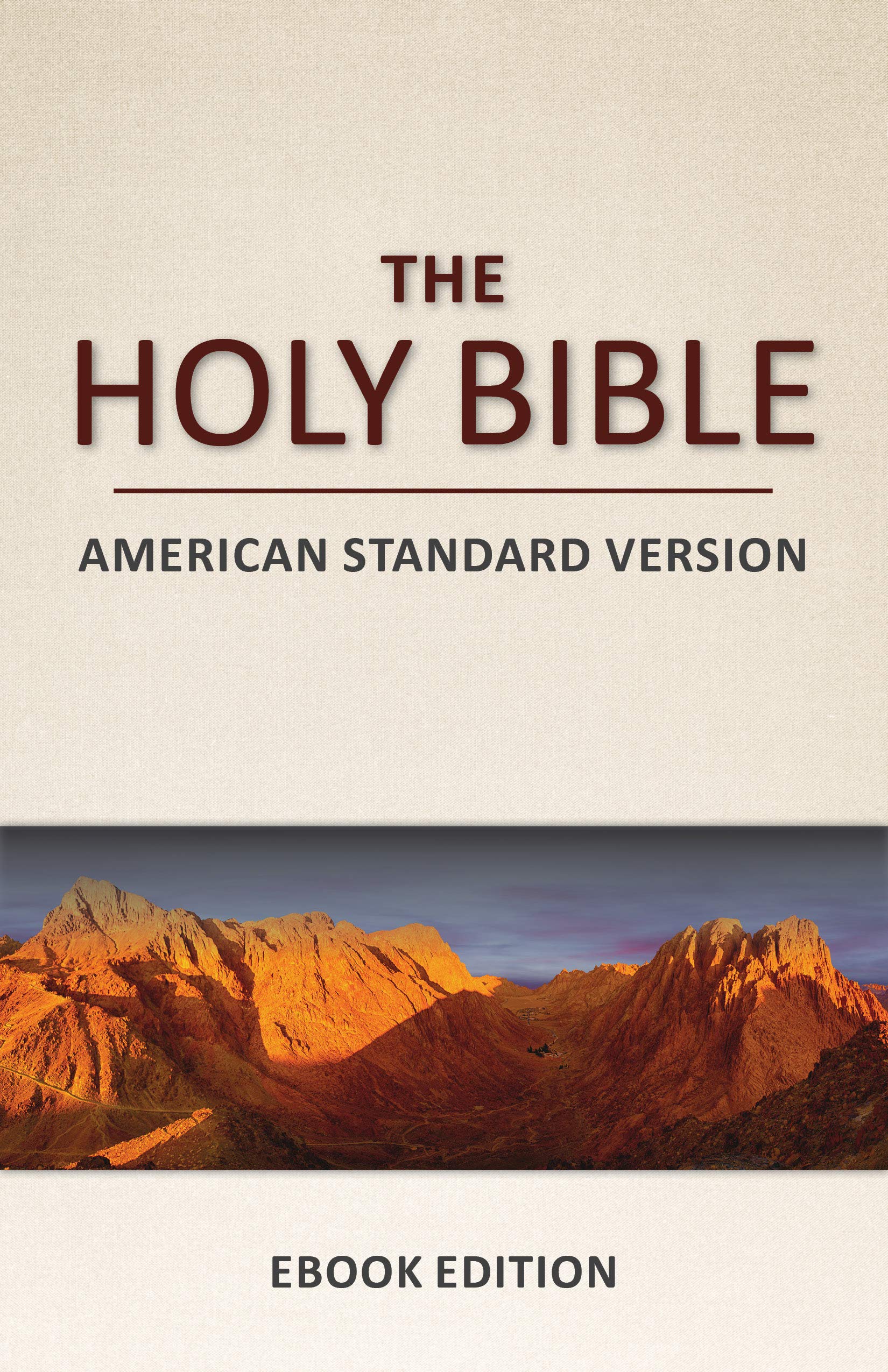 The Holy Bible: American Standard Version, ASV (Kindle Edition)
