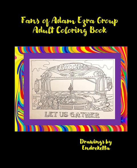 Fans of Adam Ezra Group Adult Coloring Book