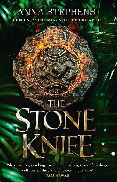 Portada de The Stone Knife, de Anna Stephens