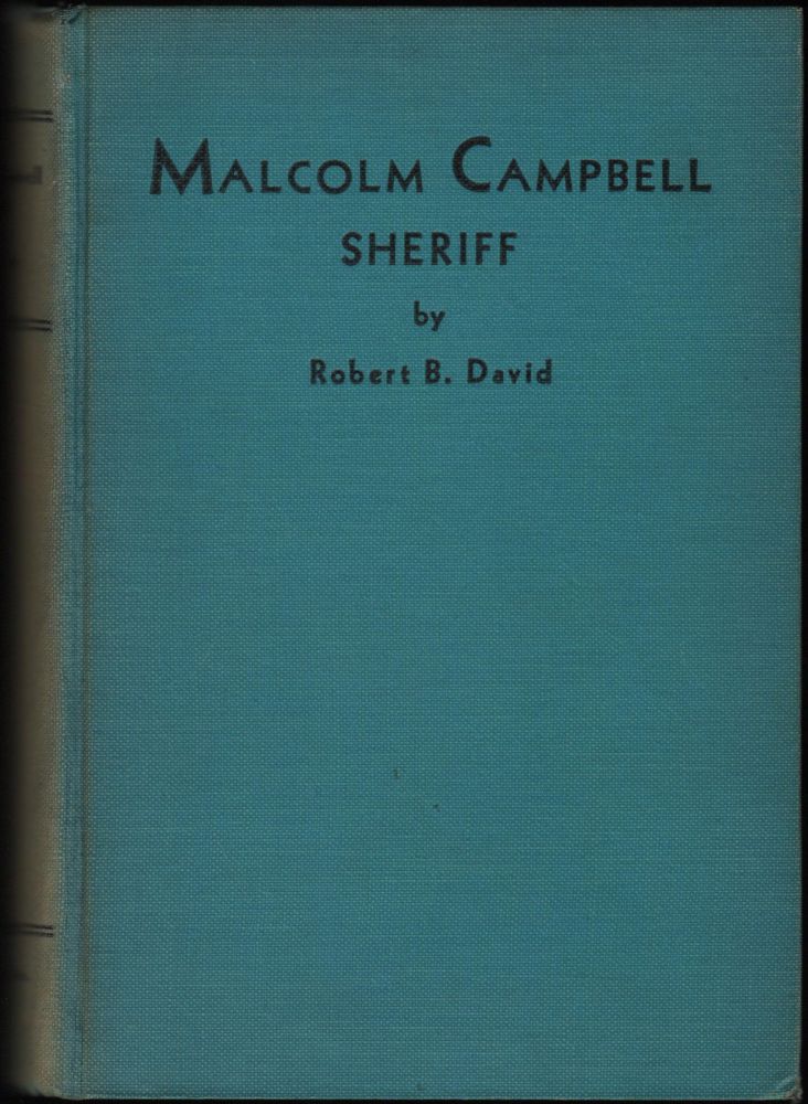 Malcolm Campbell, Sheriff