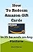 How to Redeem Amazon Gift C...