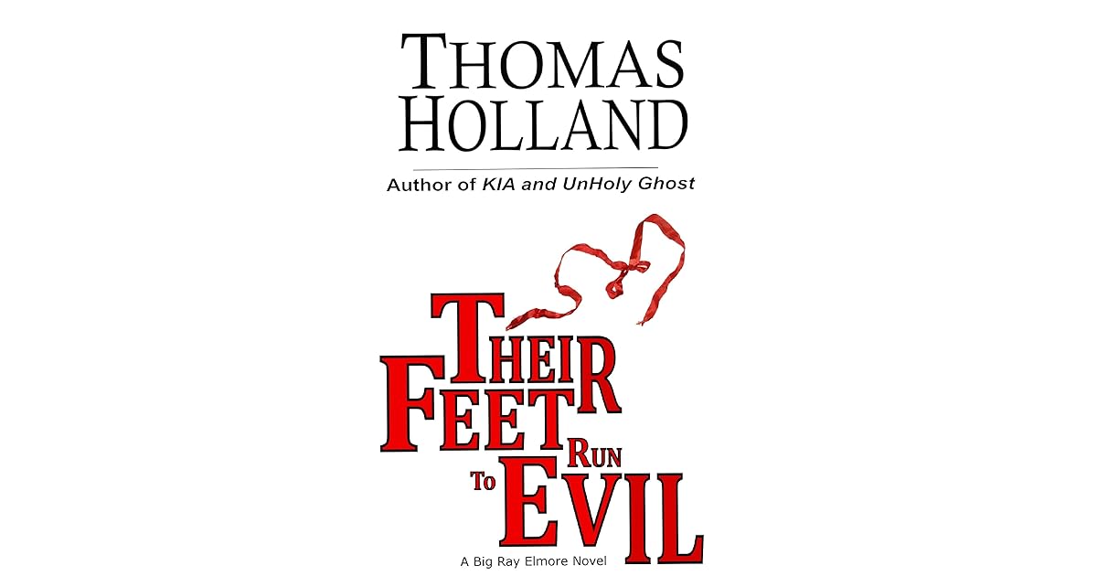 Book giveaway for Their Feet Run to Evil by Thomas Holland May 23Jun 15, 2021