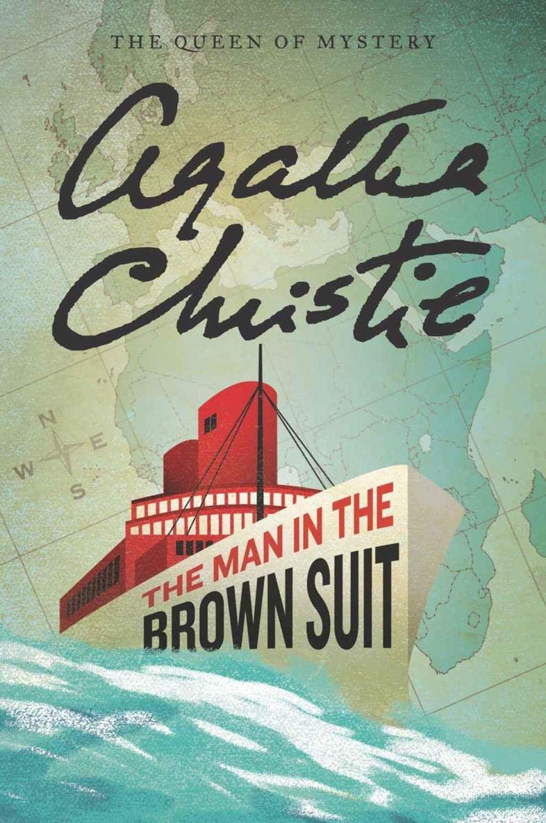 the man in the brown suit: Illustrated
