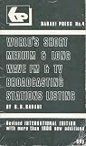 World's Short Medium & Long Wave Fm & Tv Broadcasting Stations Listing