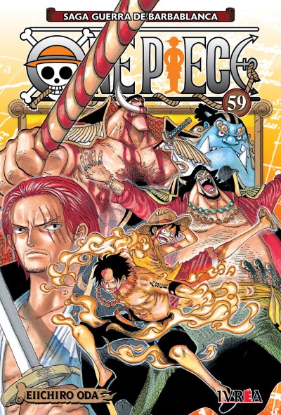 One Piece, Volumen 59: La muerte de Portgas D. Ace (Saga Guerra de Barbablanca - One Piece, #59)