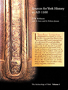 Sources for York History to AD 1100