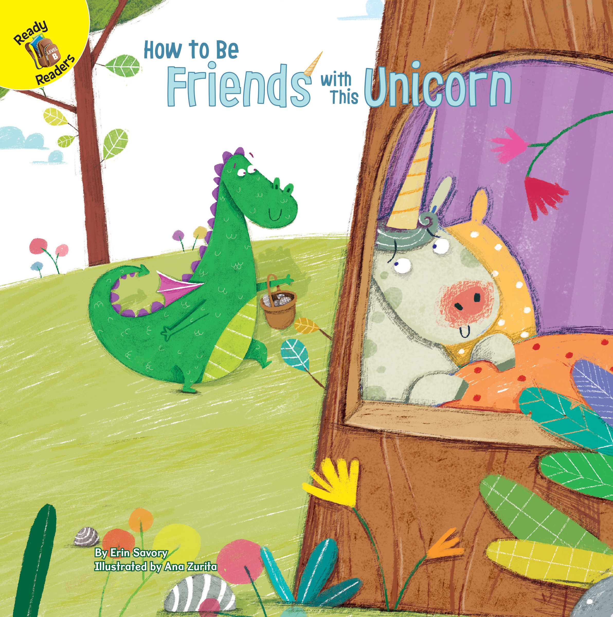 Rourke Educational Media How To Be Friends With This Unicorn―Children's Book About Making Friends and Empathy, PreK-Grade 2 (24 pgs) Reader