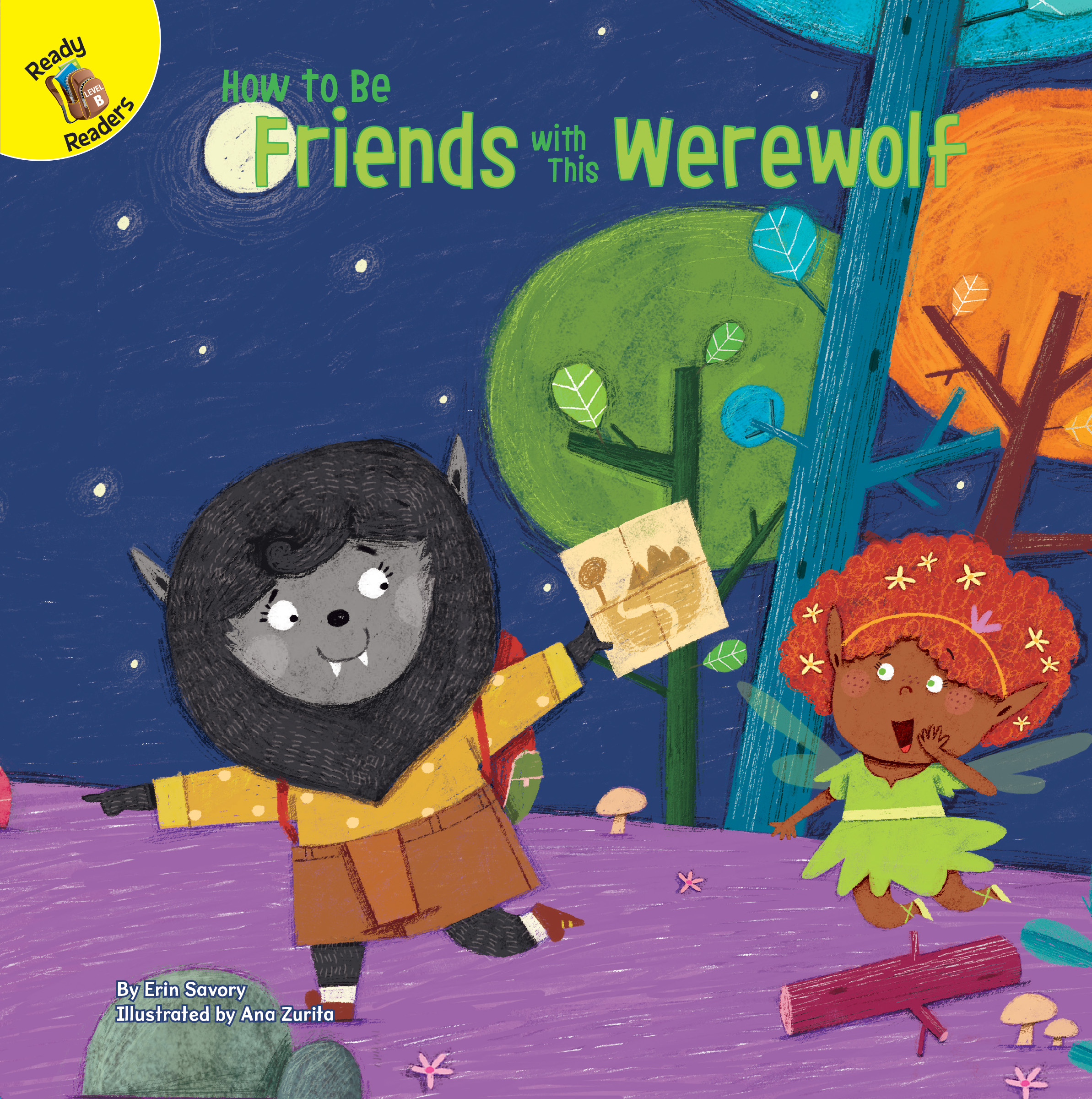 Rourke Educational Media How to Be Friends with This Werewolf―Children's Book About Making New Friends and Dealing With Anxiety and Fear, PreK-Grade 2 Leveled Readers (24 pgs) Reader