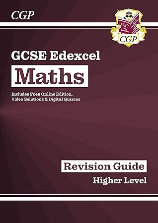 New 21 Gcse Maths Edexcel Revision Guide Higher Inc Online Edition Videos Quizzes By Cgp Books