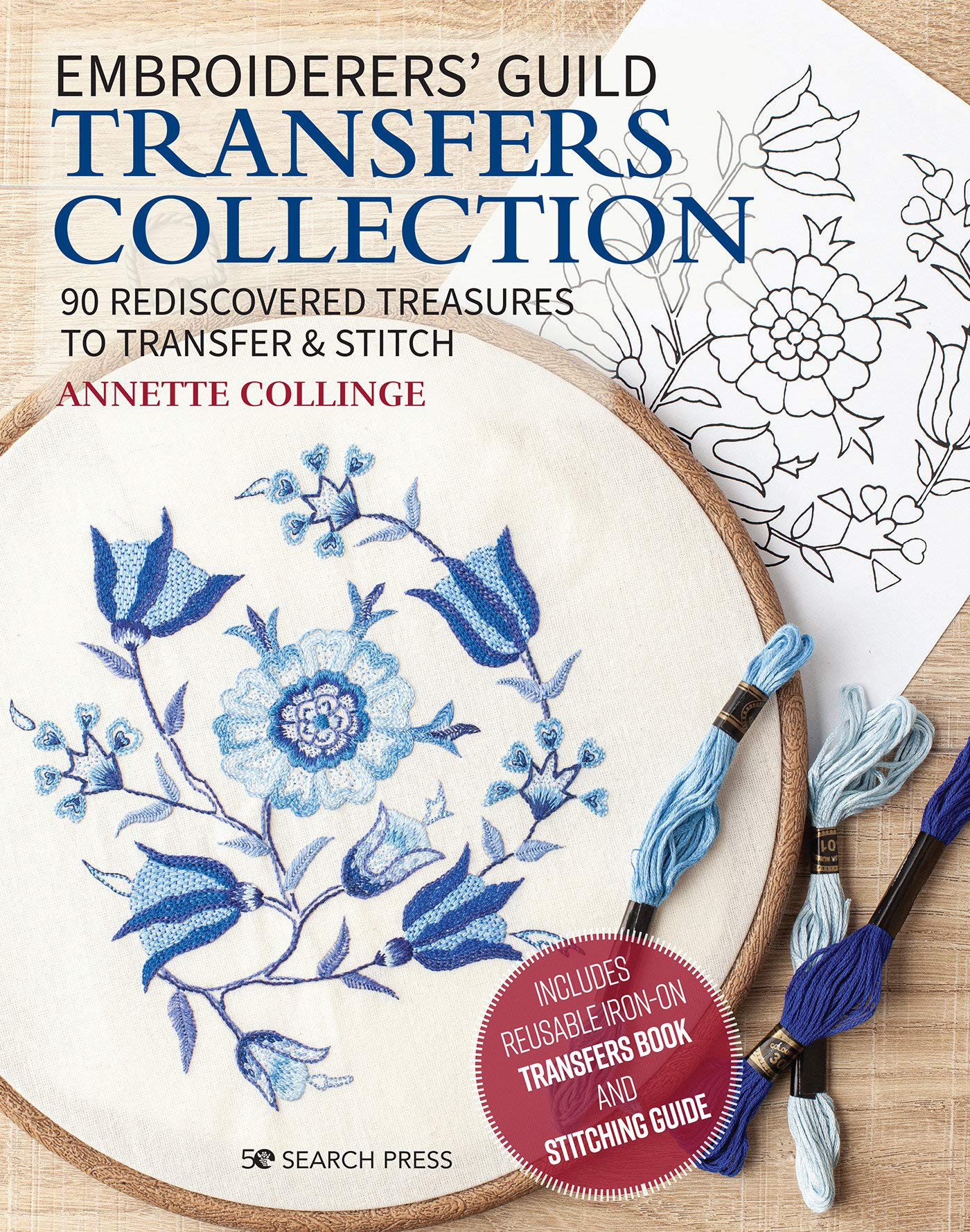 Embroiderers' Guild Transfers Collection: 90 rediscovered treasures to transfer & stitch (Embroidered Treasures)