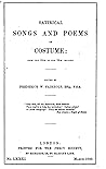 Satirical Songs And Poems On Costume by Frederick William Fairholt