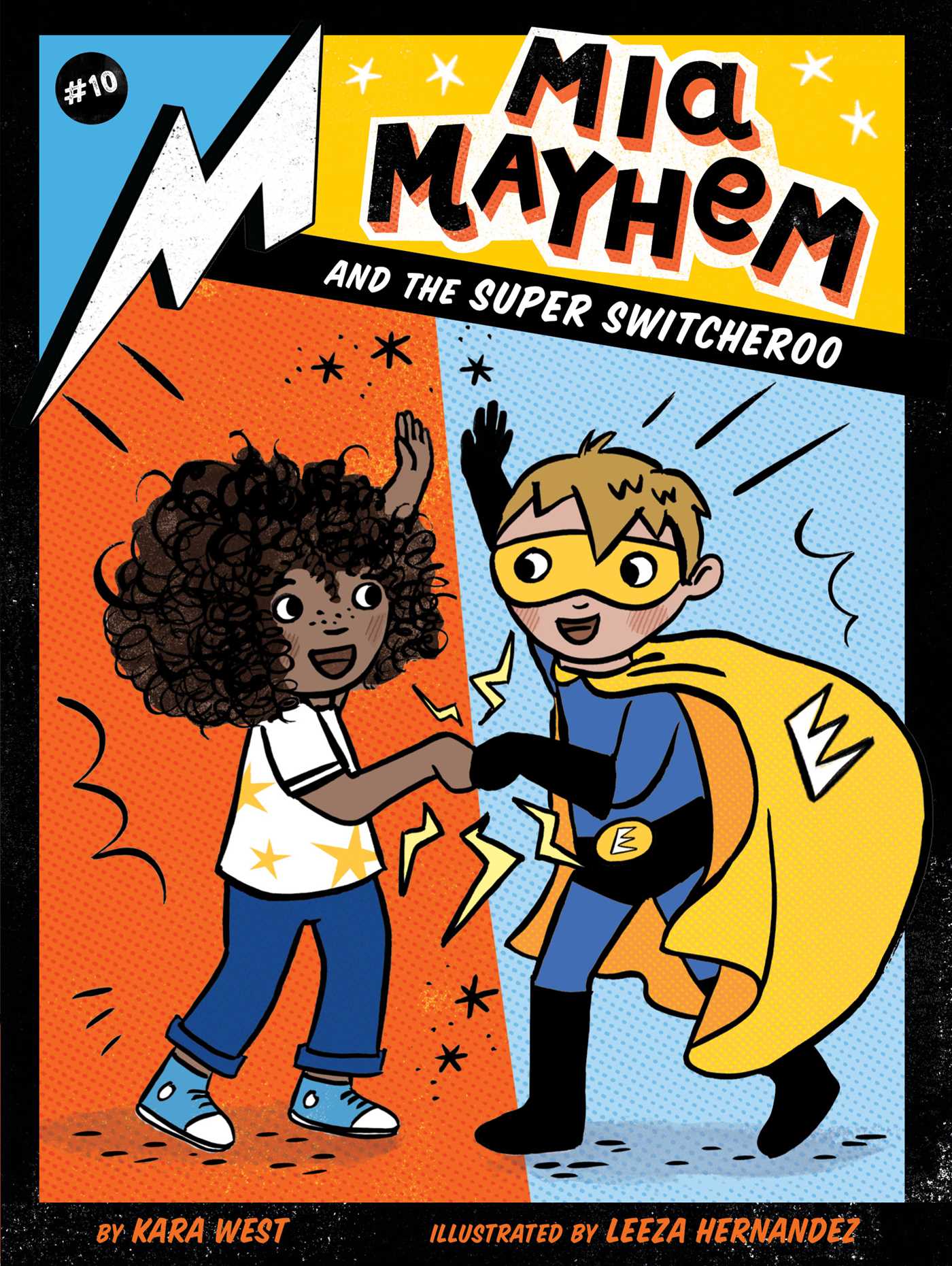 Mia Mayhem and the Super Switcheroo (Hardcover)
